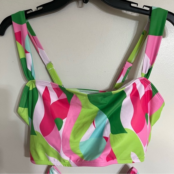 Girls Colorful Multicolor Bikini Size XL - Picture 4 of 16